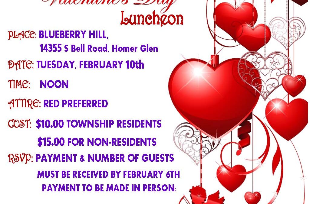 Senior’s Valentine Day Luncheon